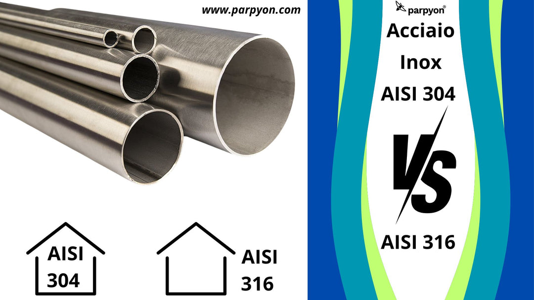 Differenza tra Acciaio Inox AISI 304 Vs AISI 316