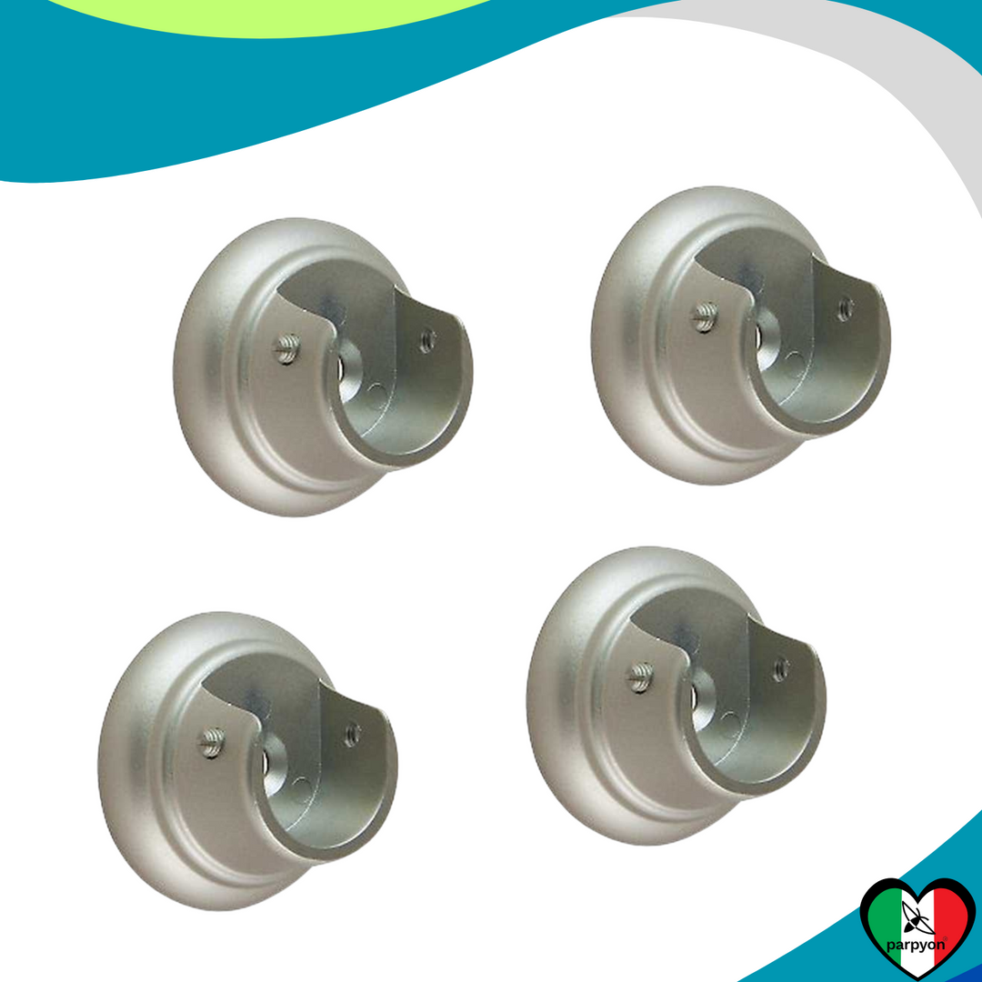 Accessori Ringhiera I Supporto a Muro Tubo D. 13 - 4Pz